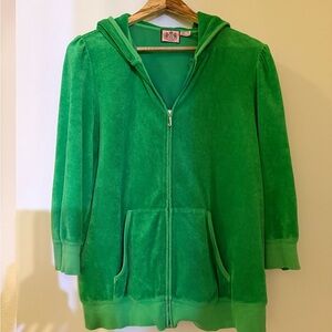 Juicy Couture Emerald Green Hoodie Jacket